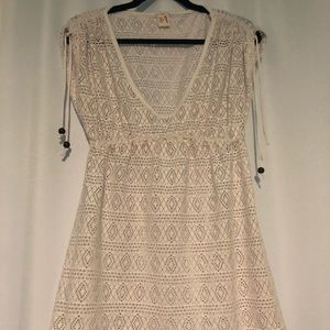Arizona White Lace Cover Up